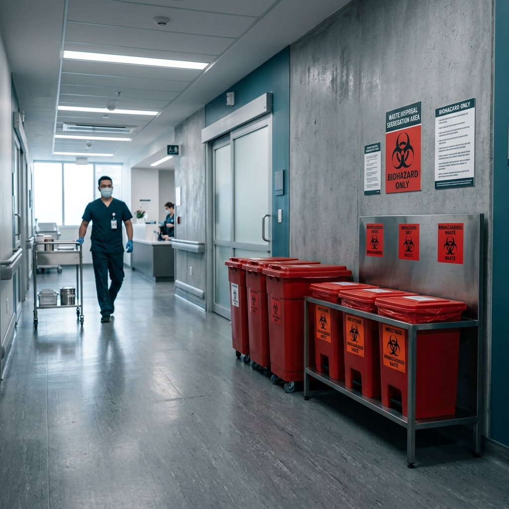 Gestión de residuos biocontaminados en hospitales y clínicas